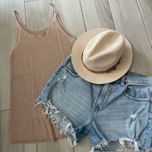 Khaki color Nude top🥠